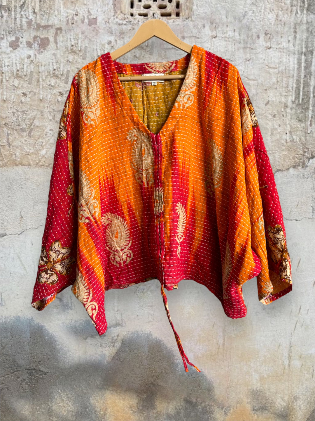 Kantha Butterfly Top 02 014