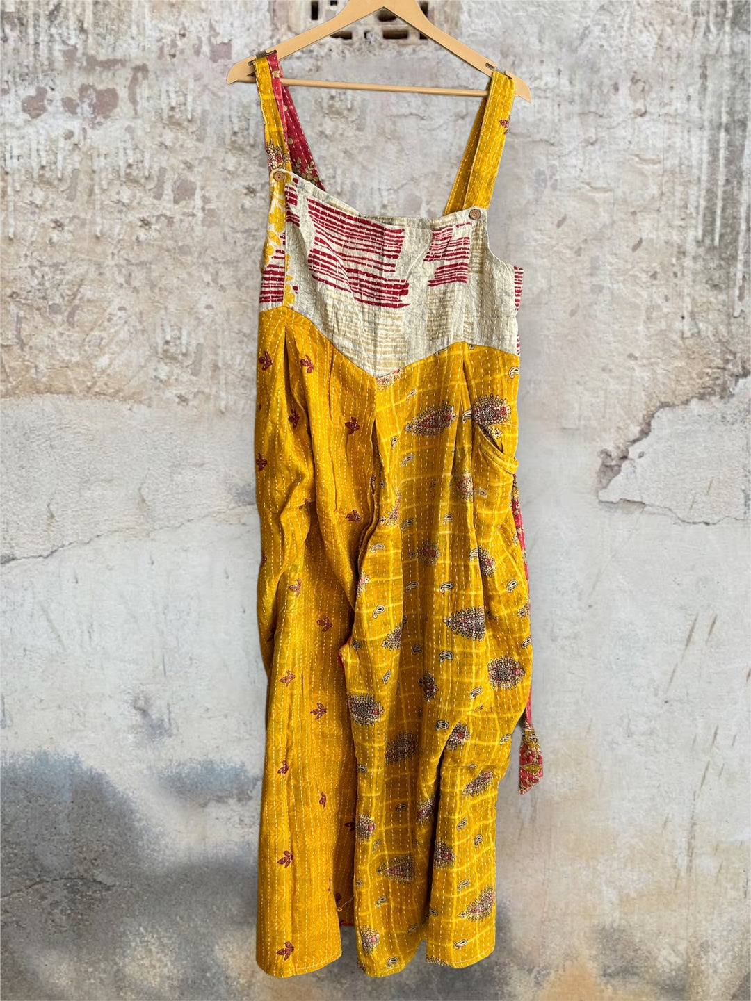 Crossroad Kantha Overall 0224 043 - Kantha Bae