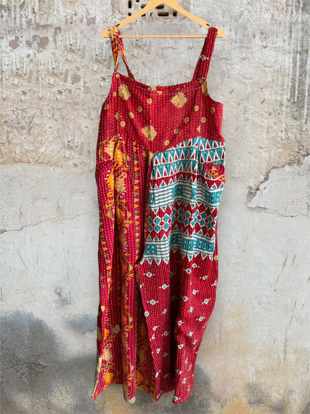 Crossroad Kantha Overall 0224 071 - Kantha Bae