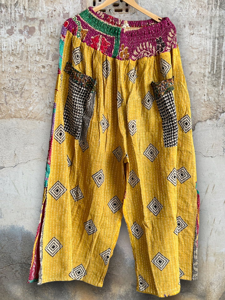 Synergy Side Slit Pants 01 367 - Kantha Bae