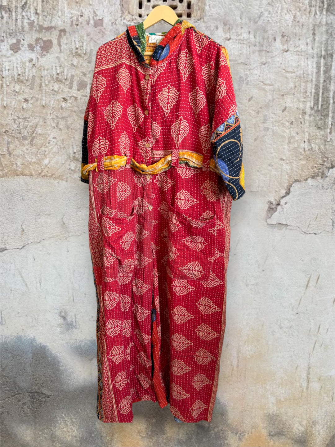 Kantha Zen Hoodie Jumpsuit 0224 112 - Kantha Bae