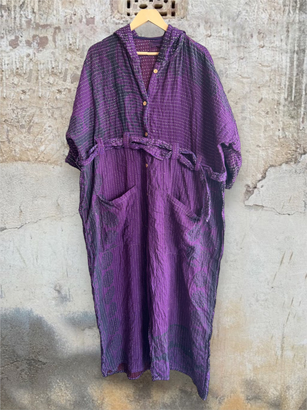 Kantha Zen Hoodie Jumpsuit 0224 280 - Kantha Bae