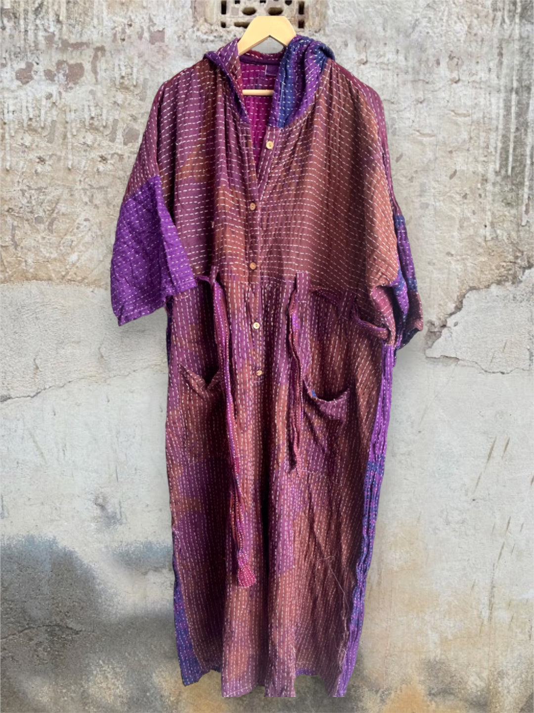 Kantha Zen Hoodie Jumpsuit 0224 312 - Kantha Bae