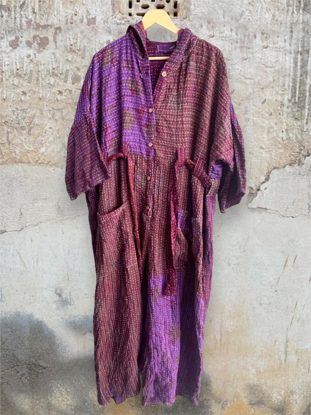 Kantha Zen Hoodie Jumpsuit 0224 314 - Kantha Bae