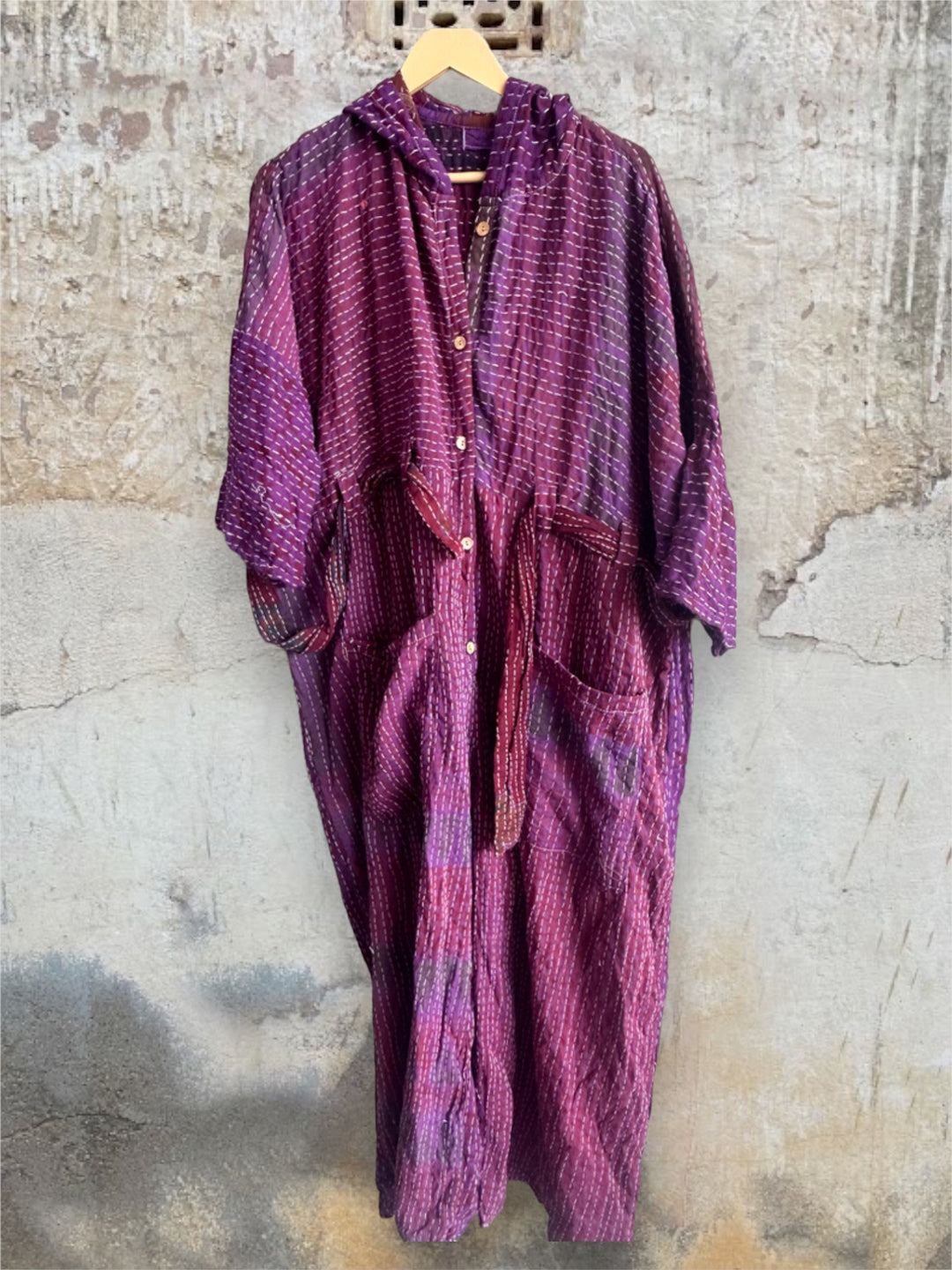 Kantha Zen Hoodie Jumpsuit 0224 328 - Kantha Bae