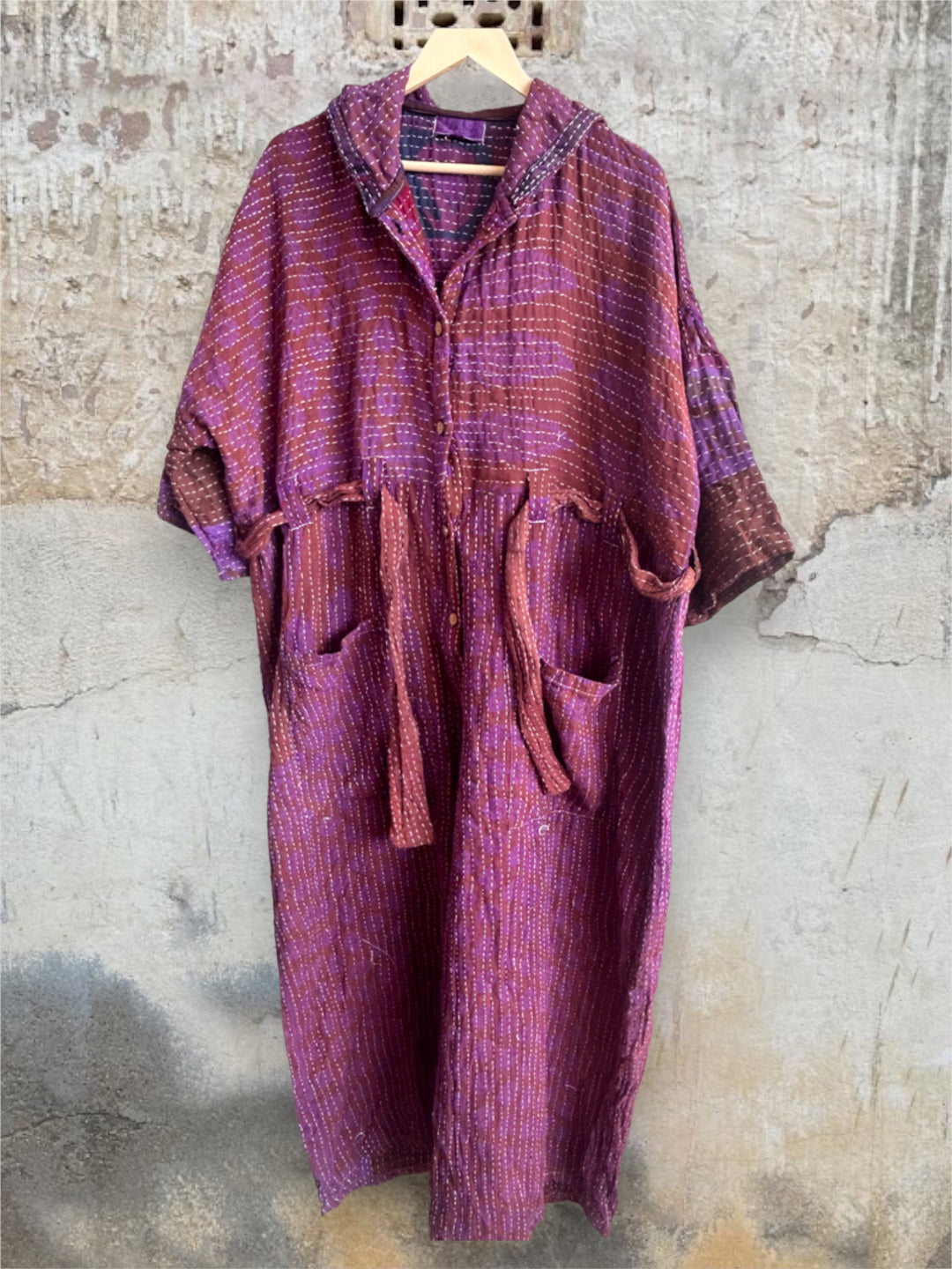 Kantha Zen Hoodie Jumpsuit 0224 365 - Kantha Bae