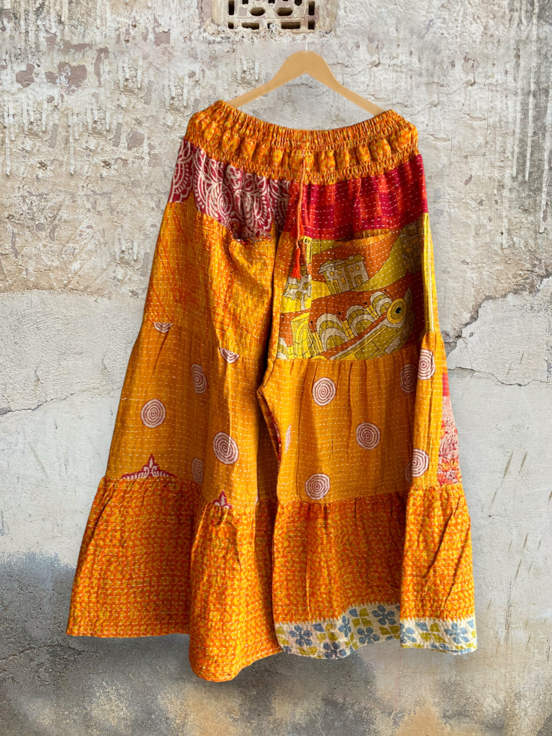 Lotus Wide Leg Pants 01 001 - Kantha Bae