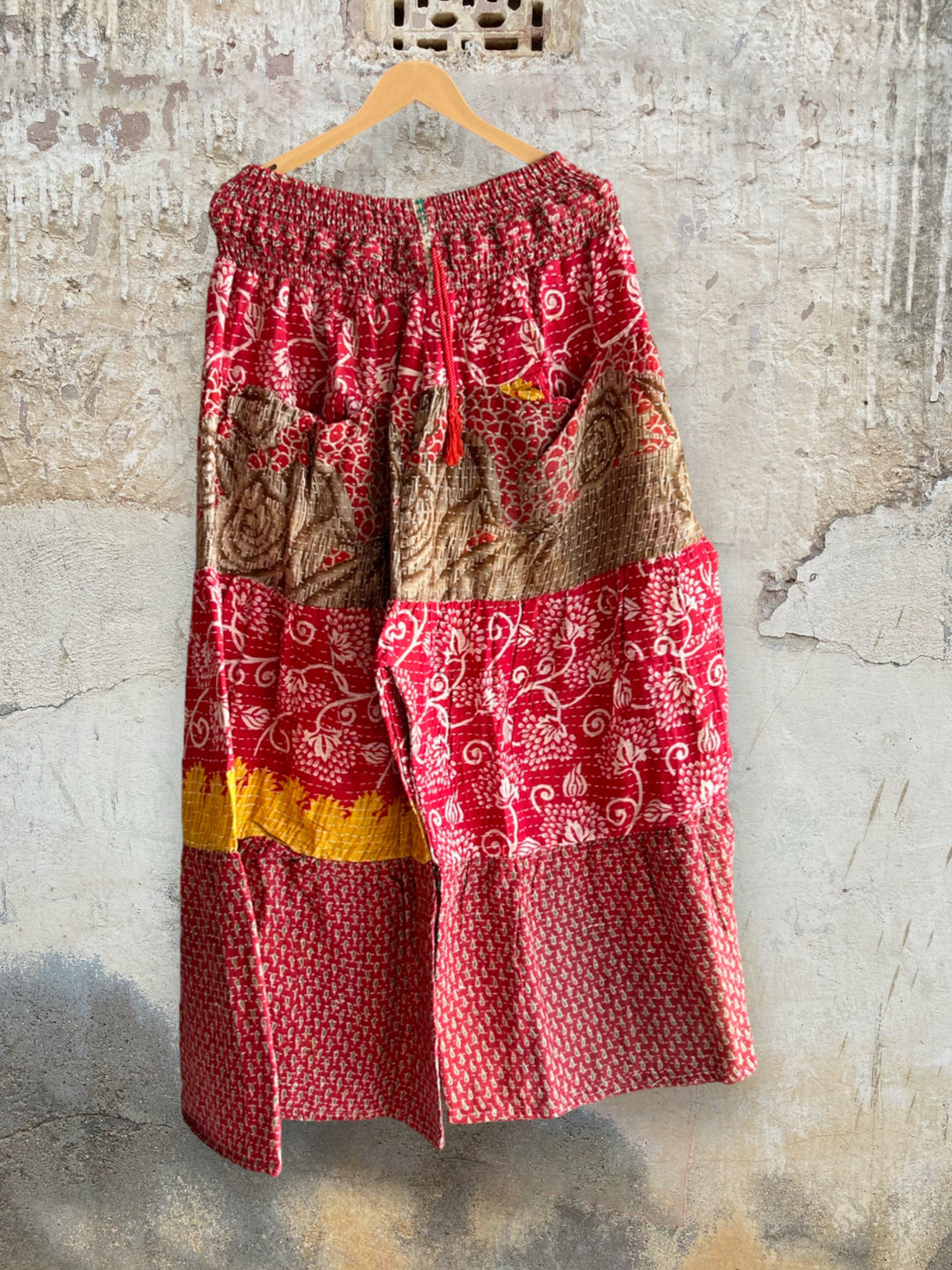 Lotus Wide Leg Pants 01 045 - Kantha Bae