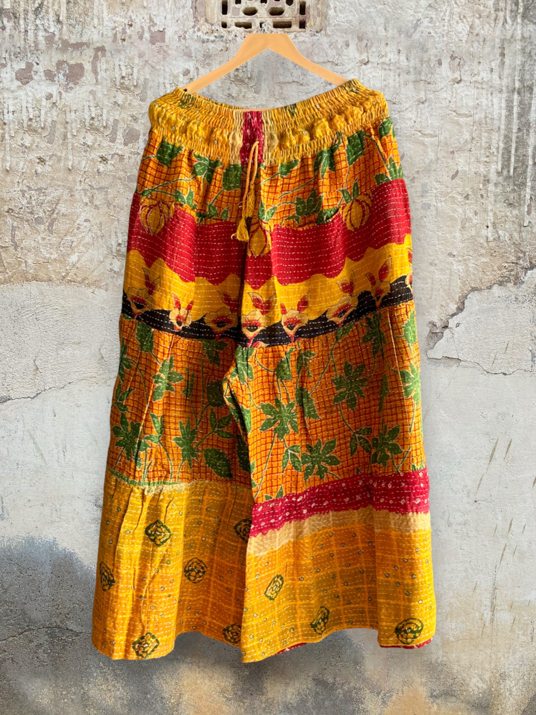 Lotus Wide Leg Pants 01 106 - Kantha Bae