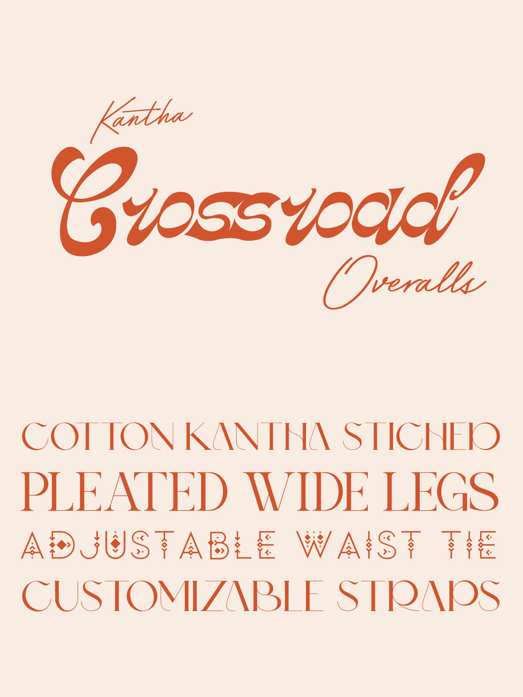 Crossroad Kantha Overalls Page 12 Kantha Bae