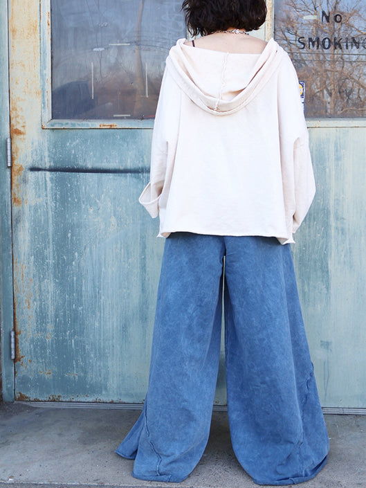 KB Dream Wide Leg Pants - Denim