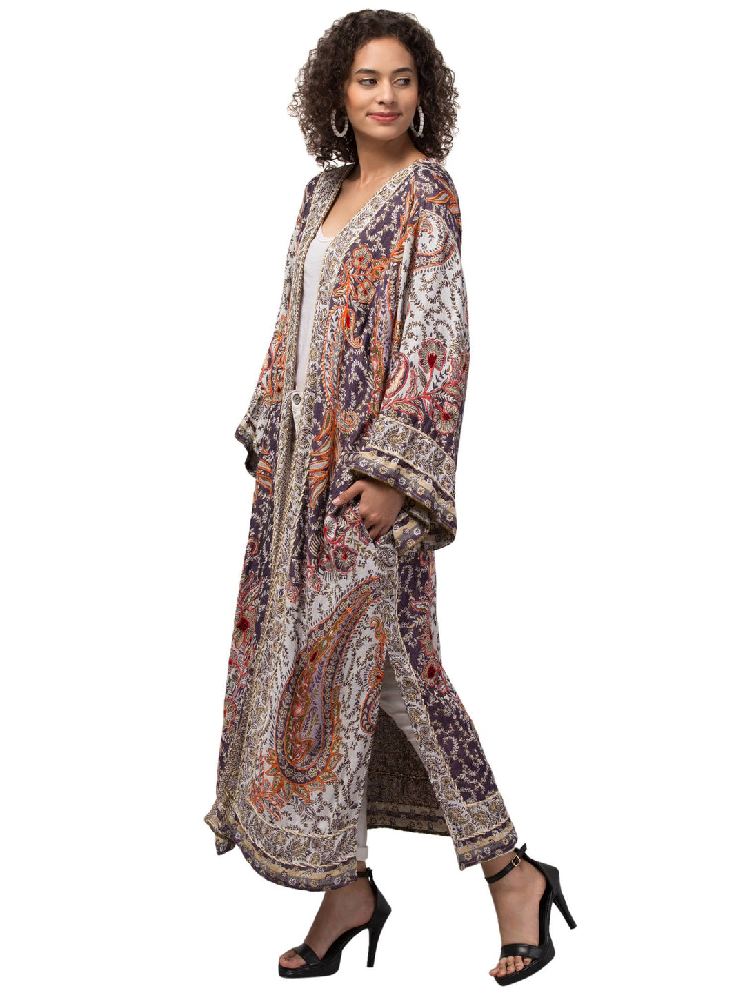 Sage Kimono Jacket - Kantha Bae