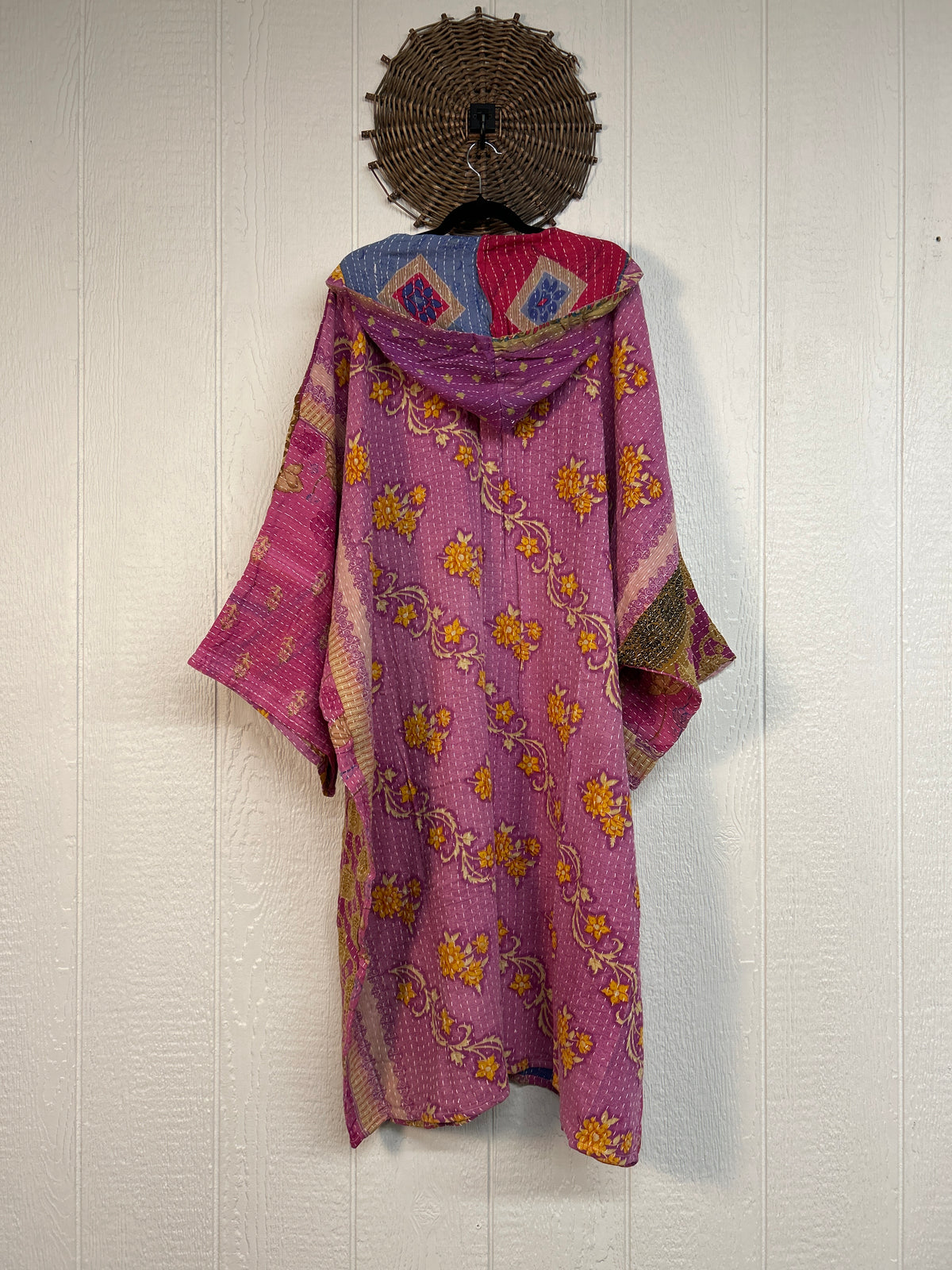 Pareo Kantha Gaia Hooded Maxi 1026 157