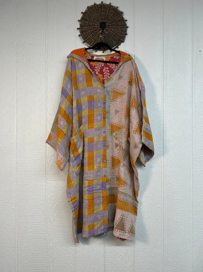 Pareo Kantha Gaia Hooded Maxi 1026 164