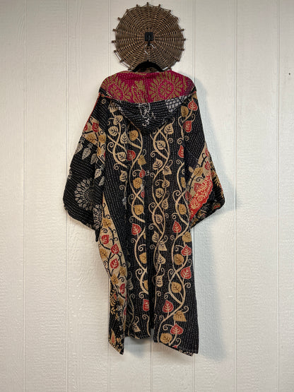 Pareo Kantha Gaia Hooded Maxi 1026 191