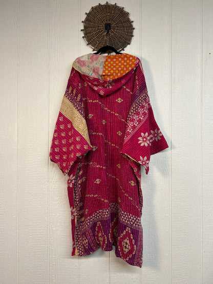 Pareo Kantha Gaia Hooded Maxi 1026 166