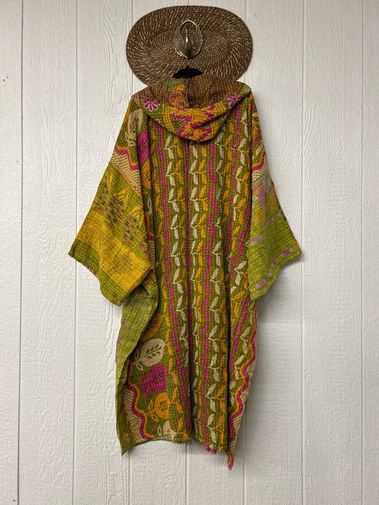 Pareo Kantha Gaia Hooded Maxi 1026 119