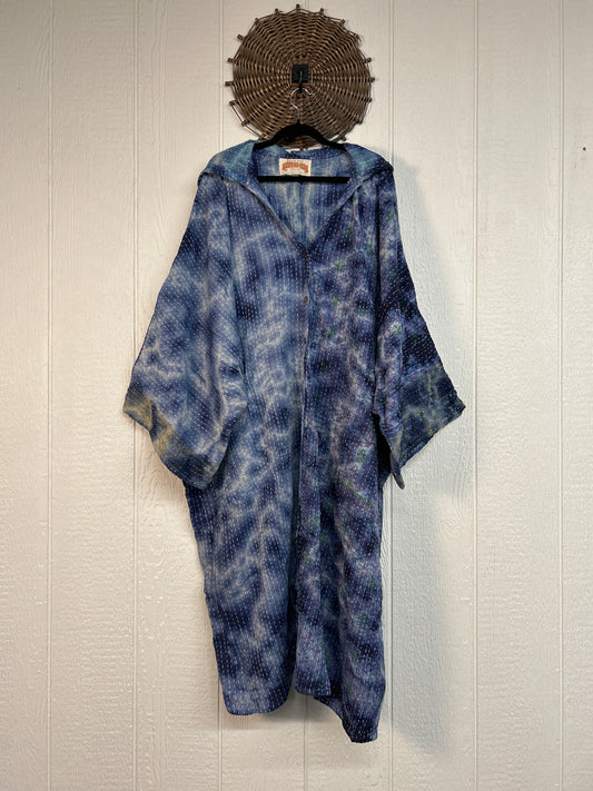 Pareo Kantha Gaia Hooded Maxi 1026 149