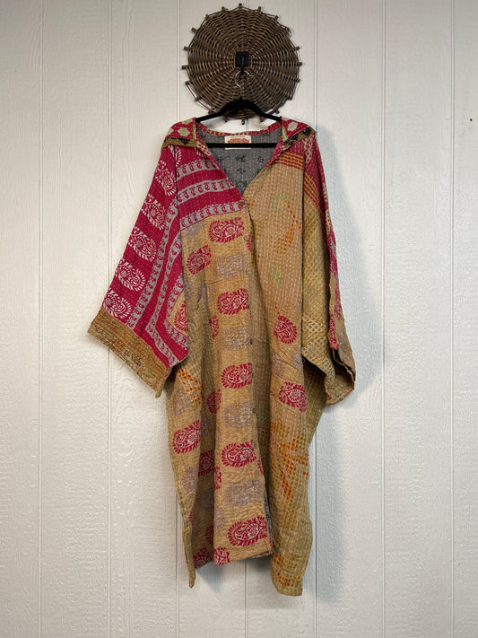 Pareo Kantha Gaia Hooded Maxi 1026 200