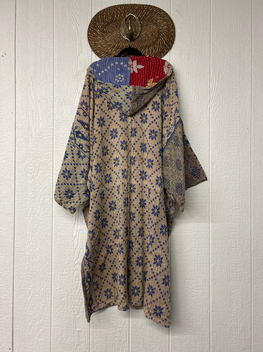 Pareo Kantha Gaia Hooded Maxi 1026 090