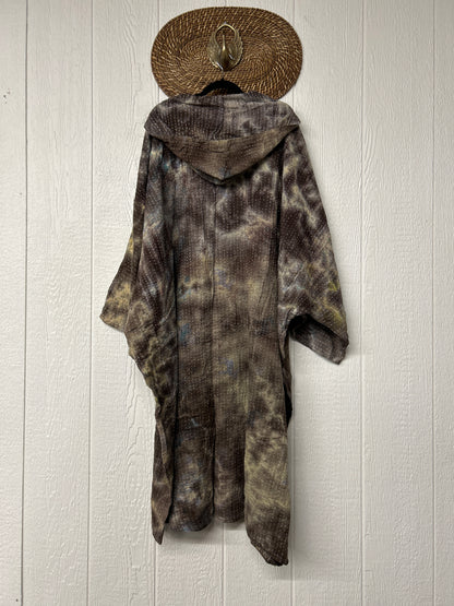 Pareo Kantha Gaia Hooded Maxi 1026 064