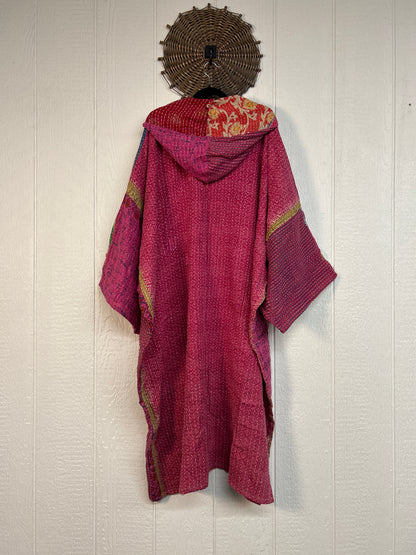 Pareo Kantha Gaia Hooded Maxi 1026 144