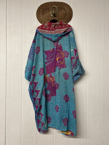 Pareo Kantha Gaia Hooded Maxi 1026 104