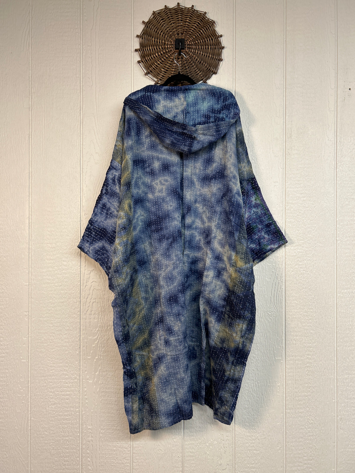 Pareo Kantha Gaia Hooded Maxi 1026 149