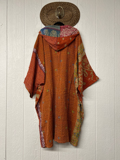Pareo Kantha Gaia Hooded Maxi 1026 102