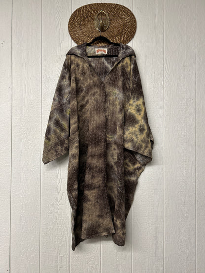 Pareo Kantha Gaia Hooded Maxi 1026 064