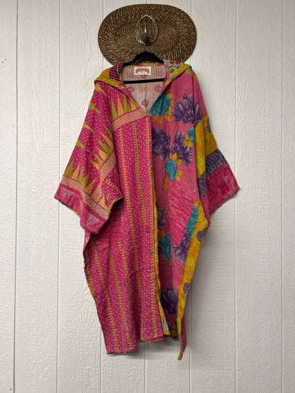 Pareo Kantha Gaia Hooded Maxi 1026 107