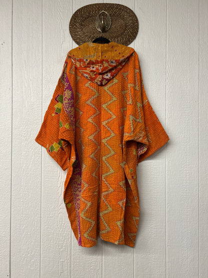 Pareo Kantha Gaia Hooded Maxi 1026 127