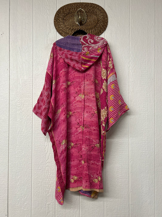 Pareo Kantha Gaia Hooded Maxi 1026 138