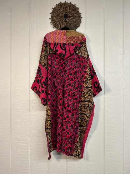 Pareo Kantha Gaia Hooded Maxi 1026 188