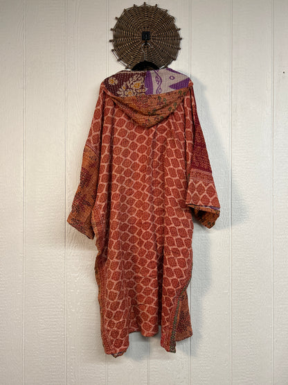 Pareo Kantha Gaia Hooded Maxi 1026 167