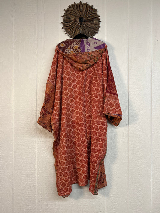 Pareo Kantha Gaia Hooded Maxi 1026 167