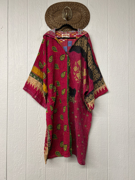 Pareo Kantha Gaia Hooded Maxi 1026 134