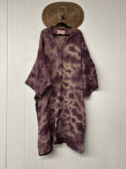 Pareo Kantha Gaia Hooded Maxi 1026 116