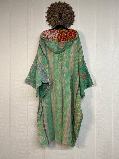 Pareo Kantha Gaia Hooded Maxi 1026 209