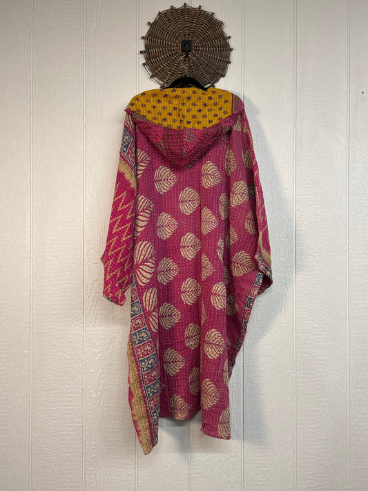 Pareo Kantha Gaia Hooded Maxi 1026 203