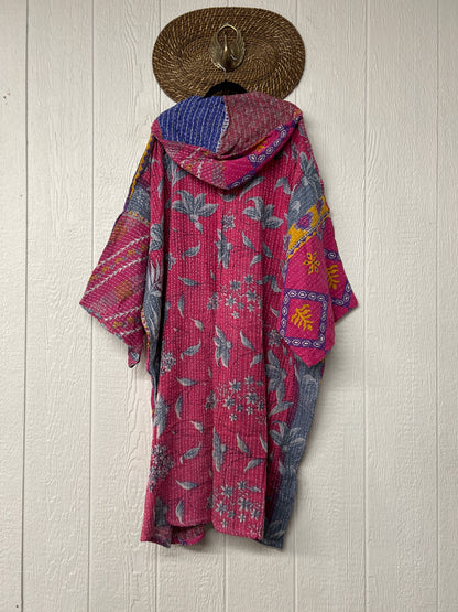 Pareo Kantha Gaia Hooded Maxi 1026 122