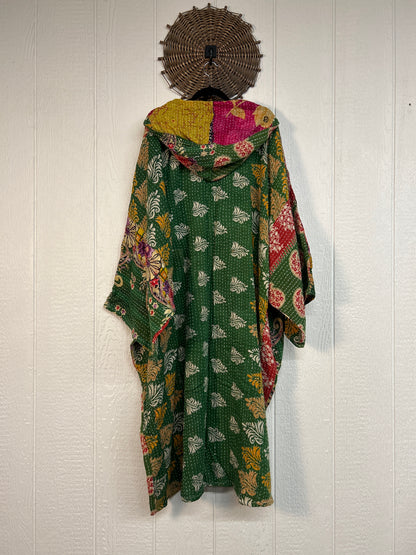Pareo Kantha Gaia Hooded Maxi 1026 180