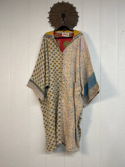 Pareo Kantha Gaia Hooded Maxi 1026 202