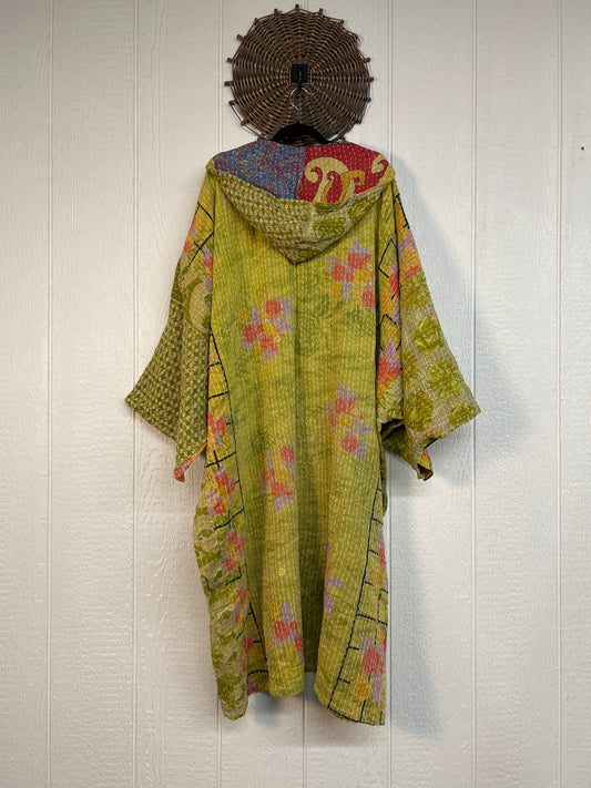 Pareo Kantha Gaia Hooded Maxi 1026 225