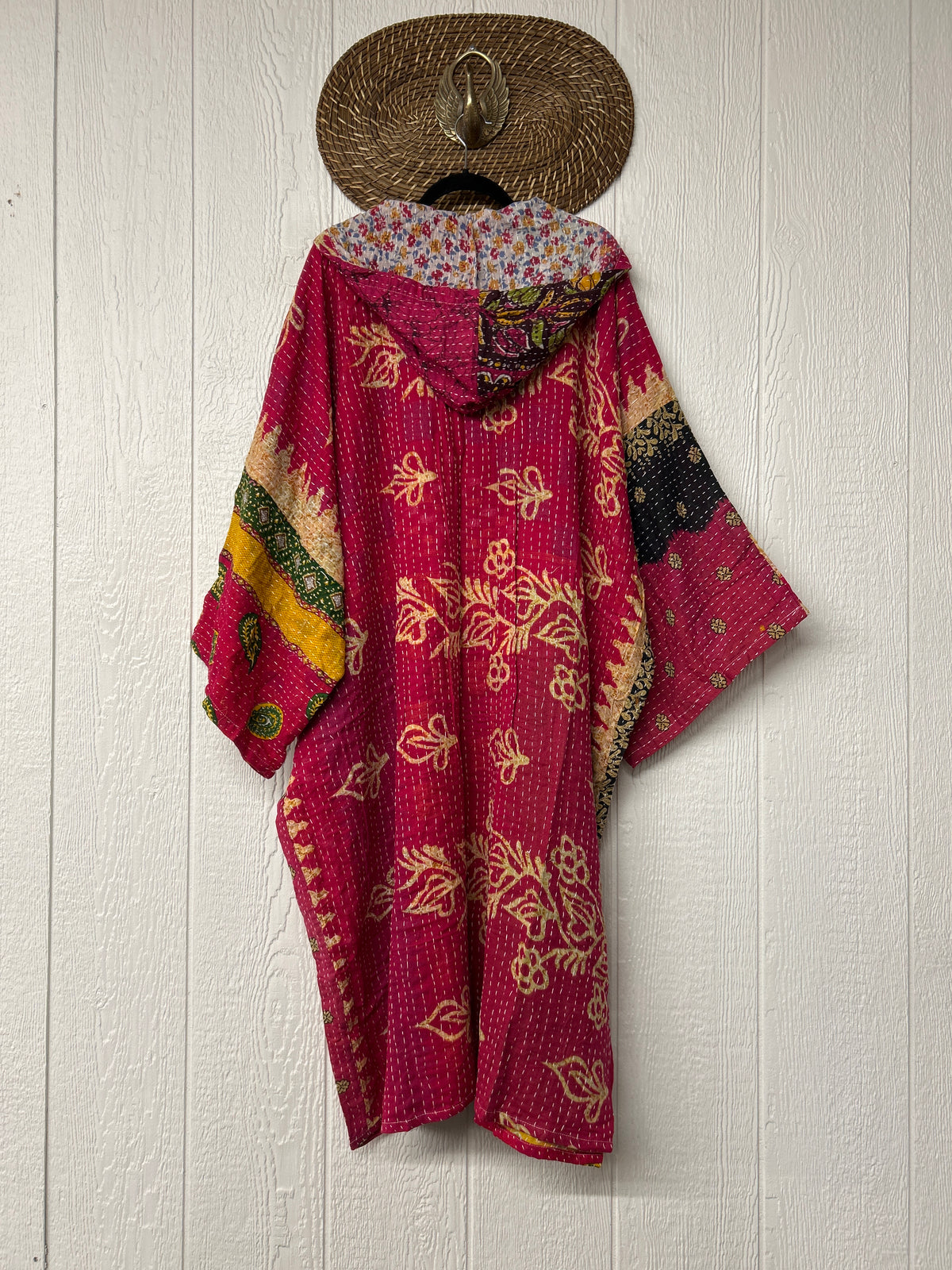 Pareo Kantha Gaia Hooded Maxi 1026 134