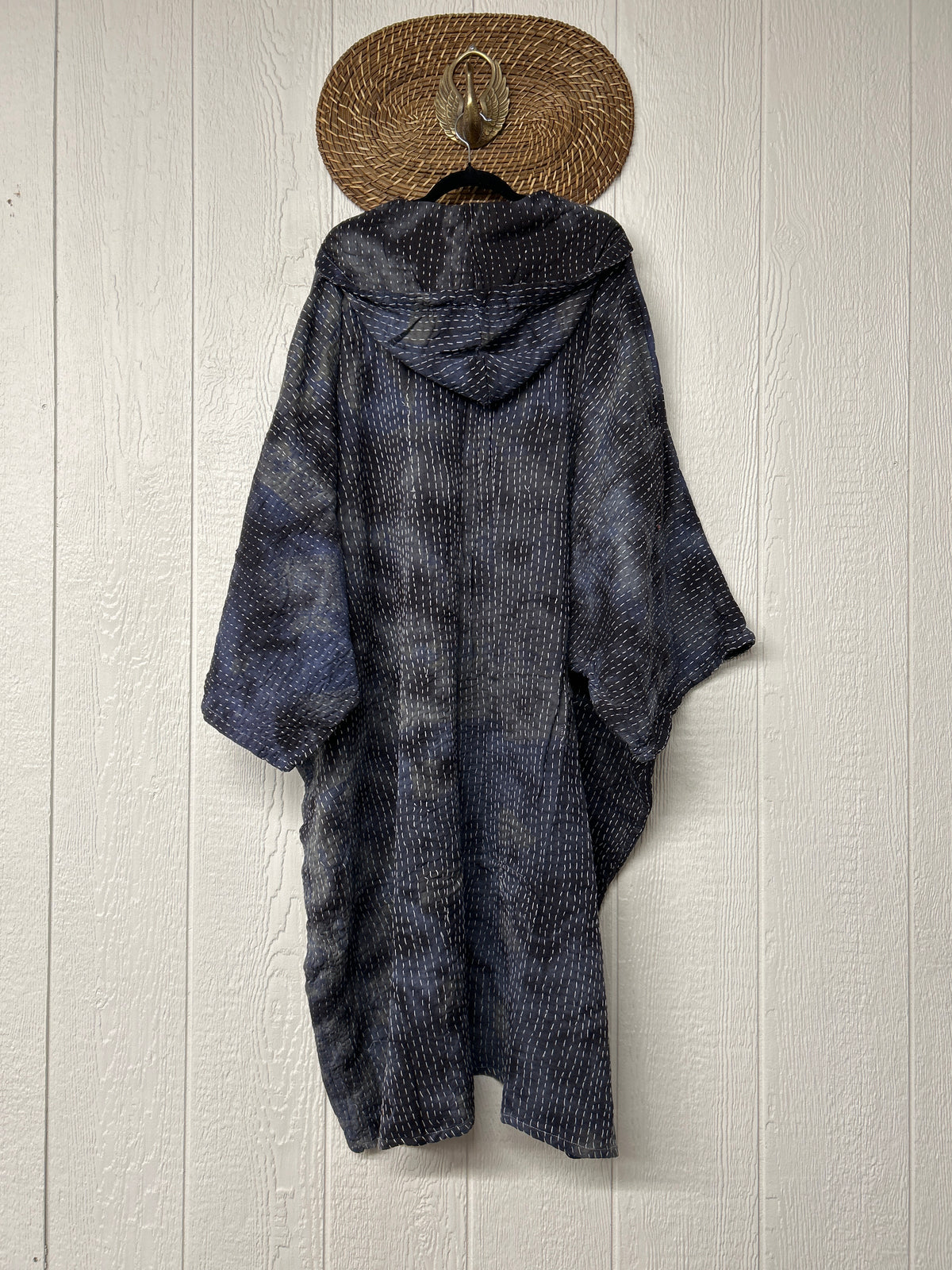 Pareo Kantha Gaia Hooded Maxi 1026 093