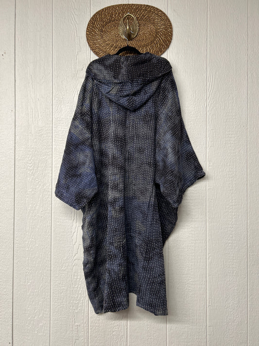 Pareo Kantha Gaia Hooded Maxi 1026 093