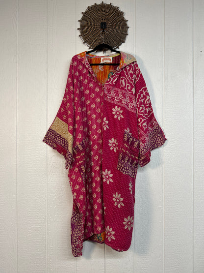 Pareo Kantha Gaia Hooded Maxi 1026 166