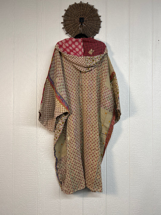 Pareo Kantha Gaia Hooded Maxi 1026 199