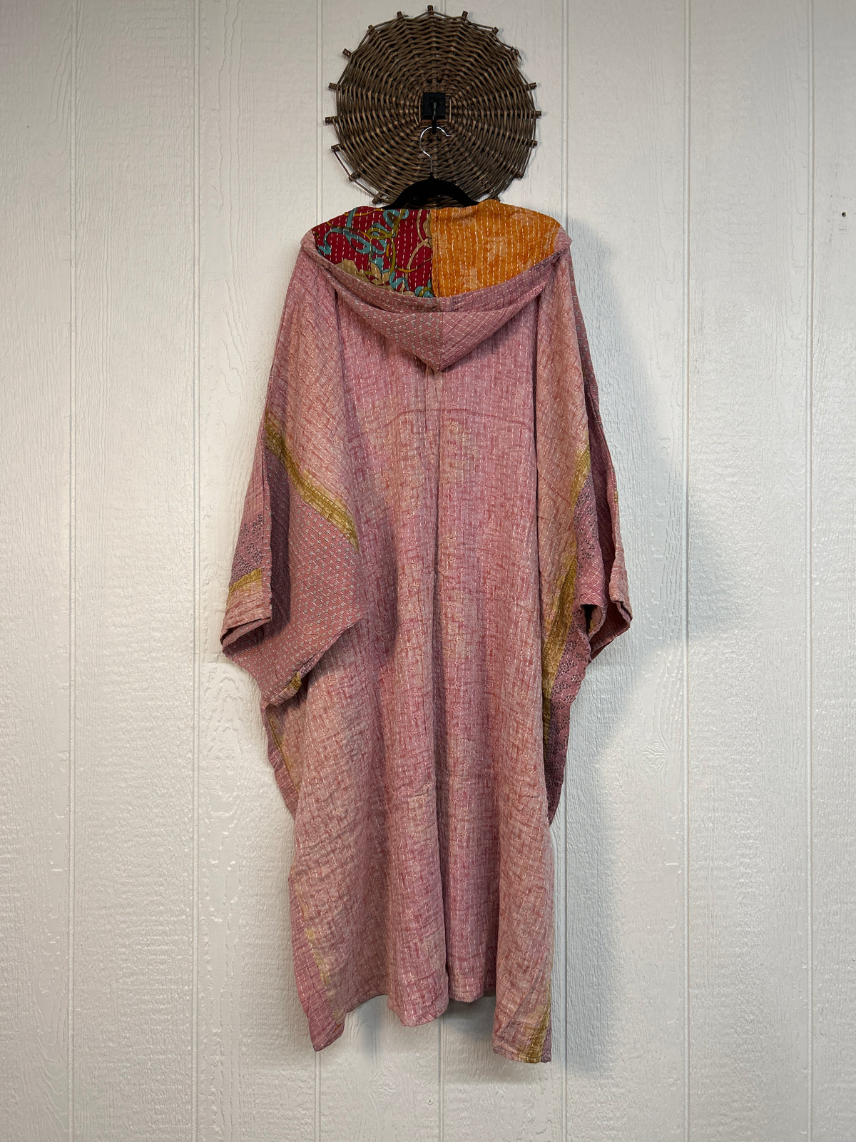 Pareo Kantha Gaia Hooded Maxi 1026 222